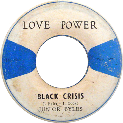 JUNIOR BYLES / BLACK CRISIS