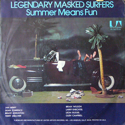 LEGENDARY MASKED SURFERS / SUMMER MEANS FUN [USED 7inch/US] 4200円