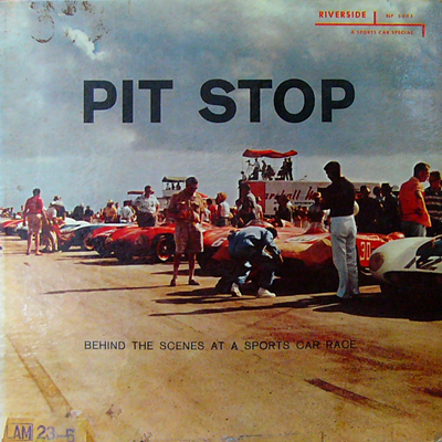 PIT STOP -BEHIND THE SCENES AT A SPORTS CAR RACE- [USED LP/US] 1470円