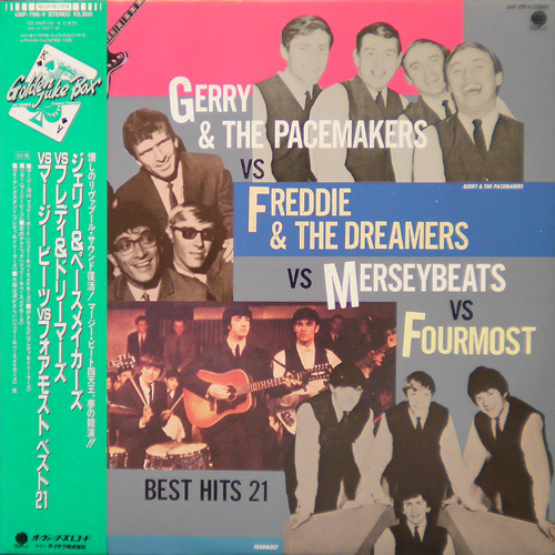 GERRY & THE PACEMAKERS vs FREDDIE & THE DREAMERS vs MERSEYBEATS vs FOURMOST [USED LP/JPN] 1050円