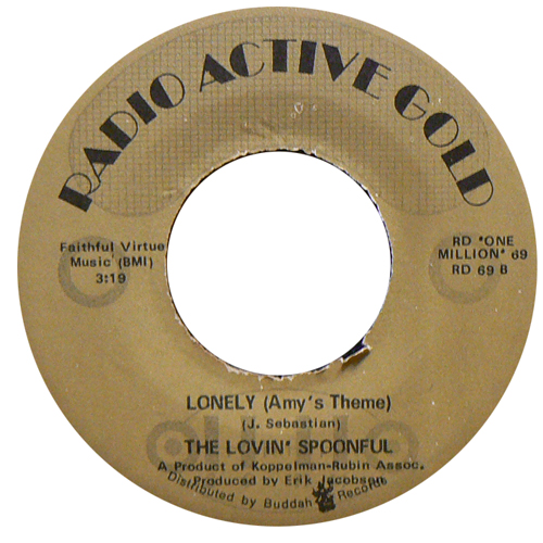 THE LOVIN' SPOONFUL / LONELY(AMY'S THEME) [USED 7inch/US] 630円